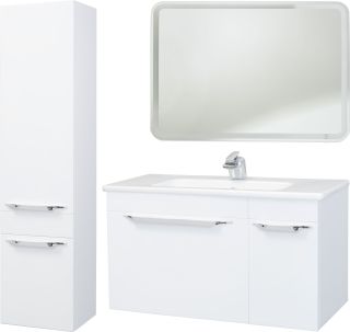 Тумба под раковину Bellezza Альдо 80см белый 00000007004